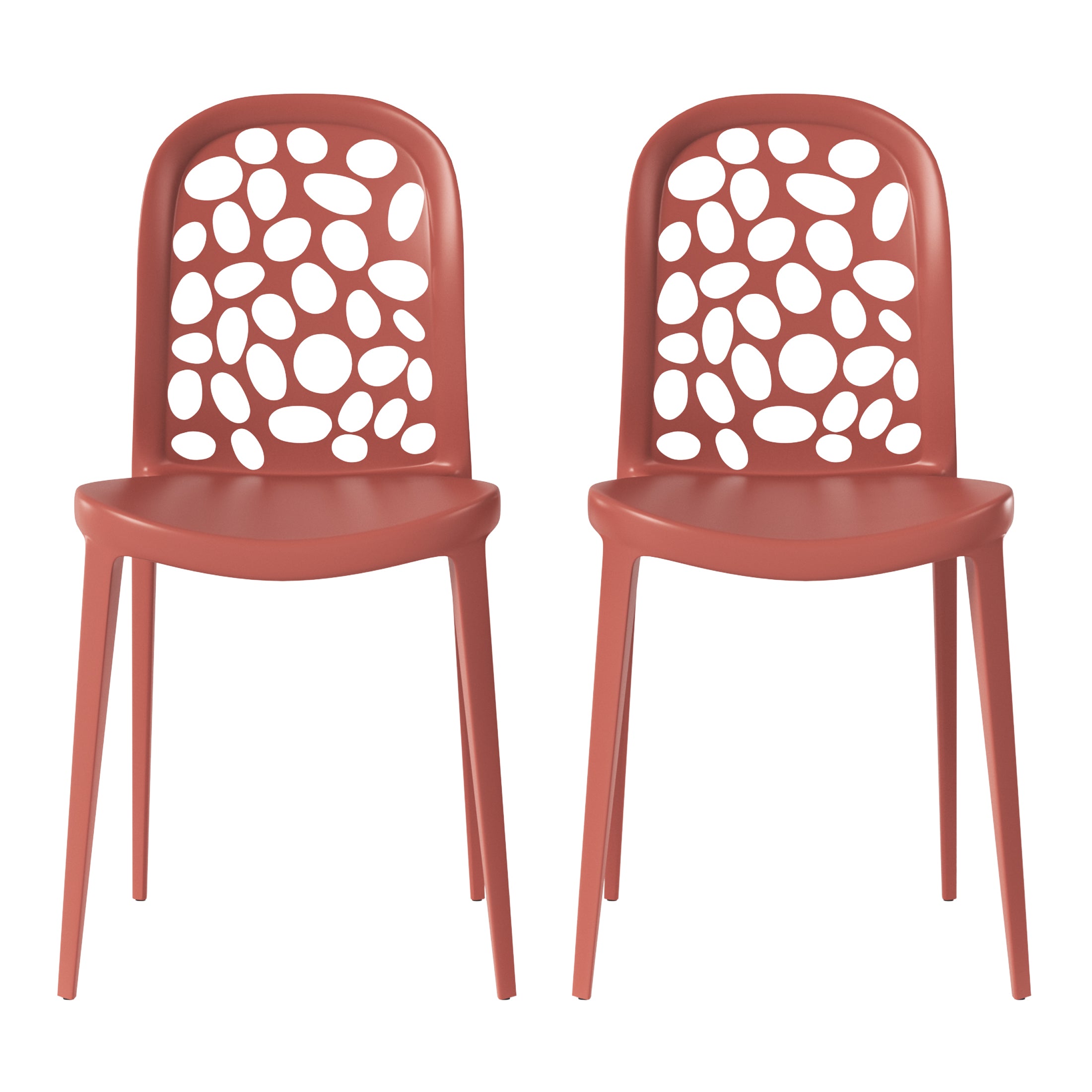 Polyform Stacking Dining Side Chair (Set of 2)