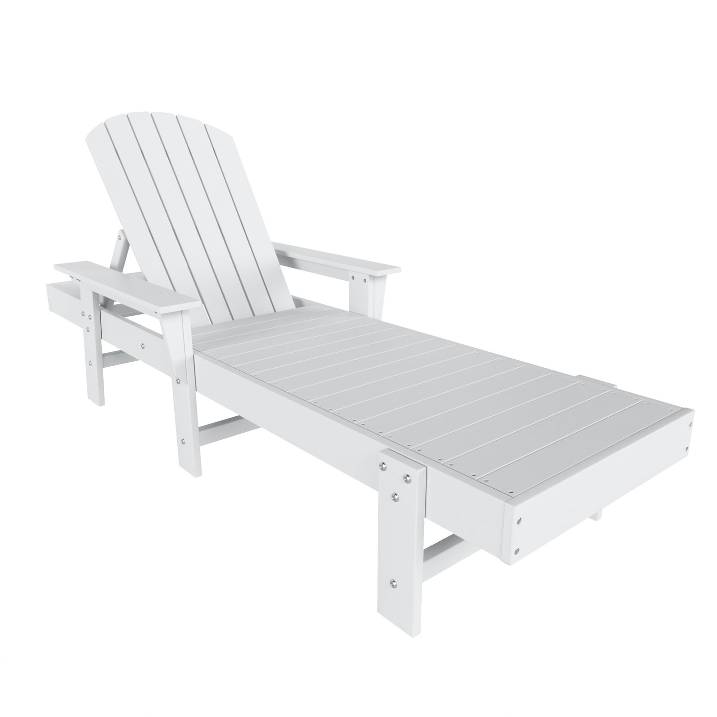 Westport Classic All-Weather Outdoor Adirondack Reclining Sun Lounger With Arms Rests