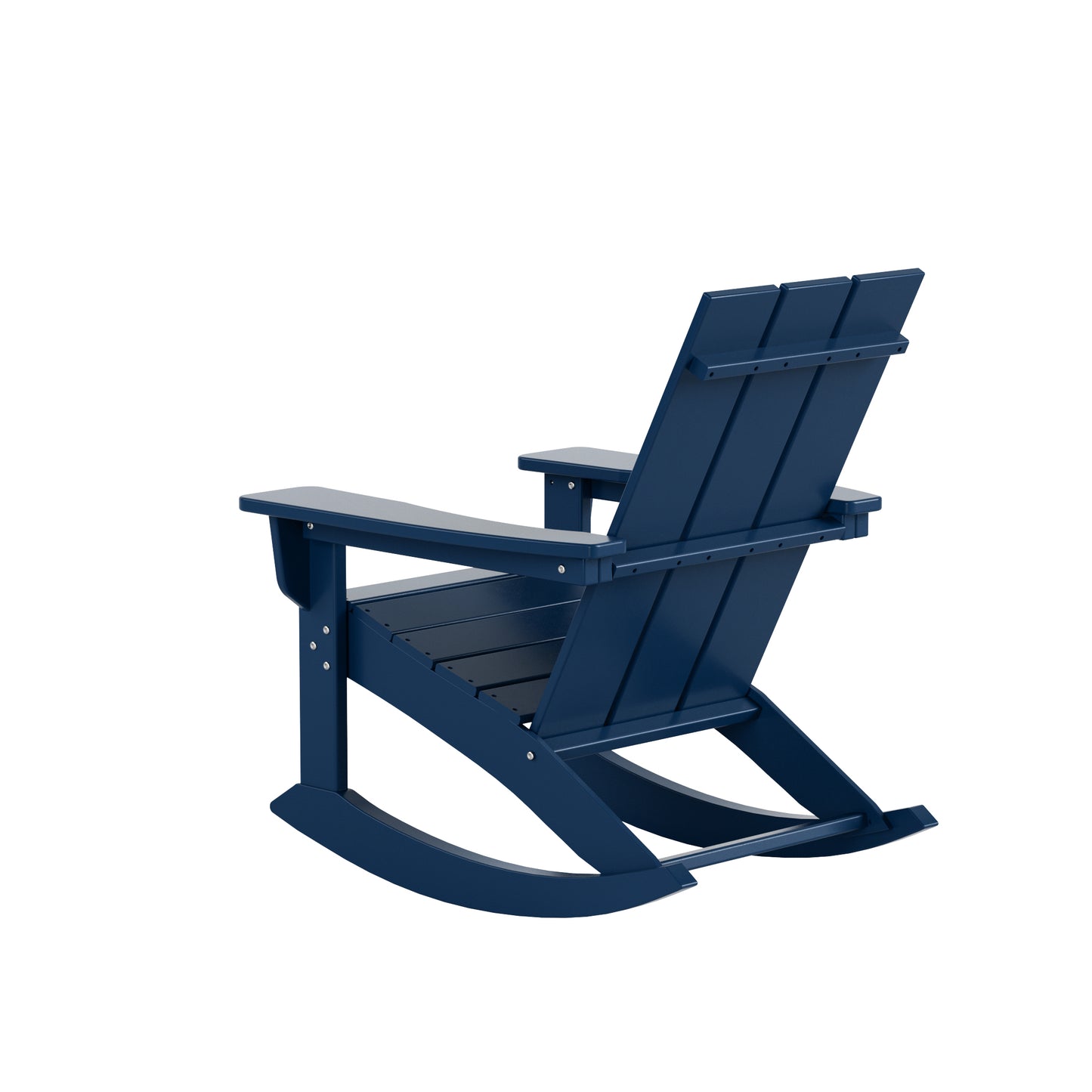 Malibu Modern All-Weather Outdoor Rocking Adirondack Chair