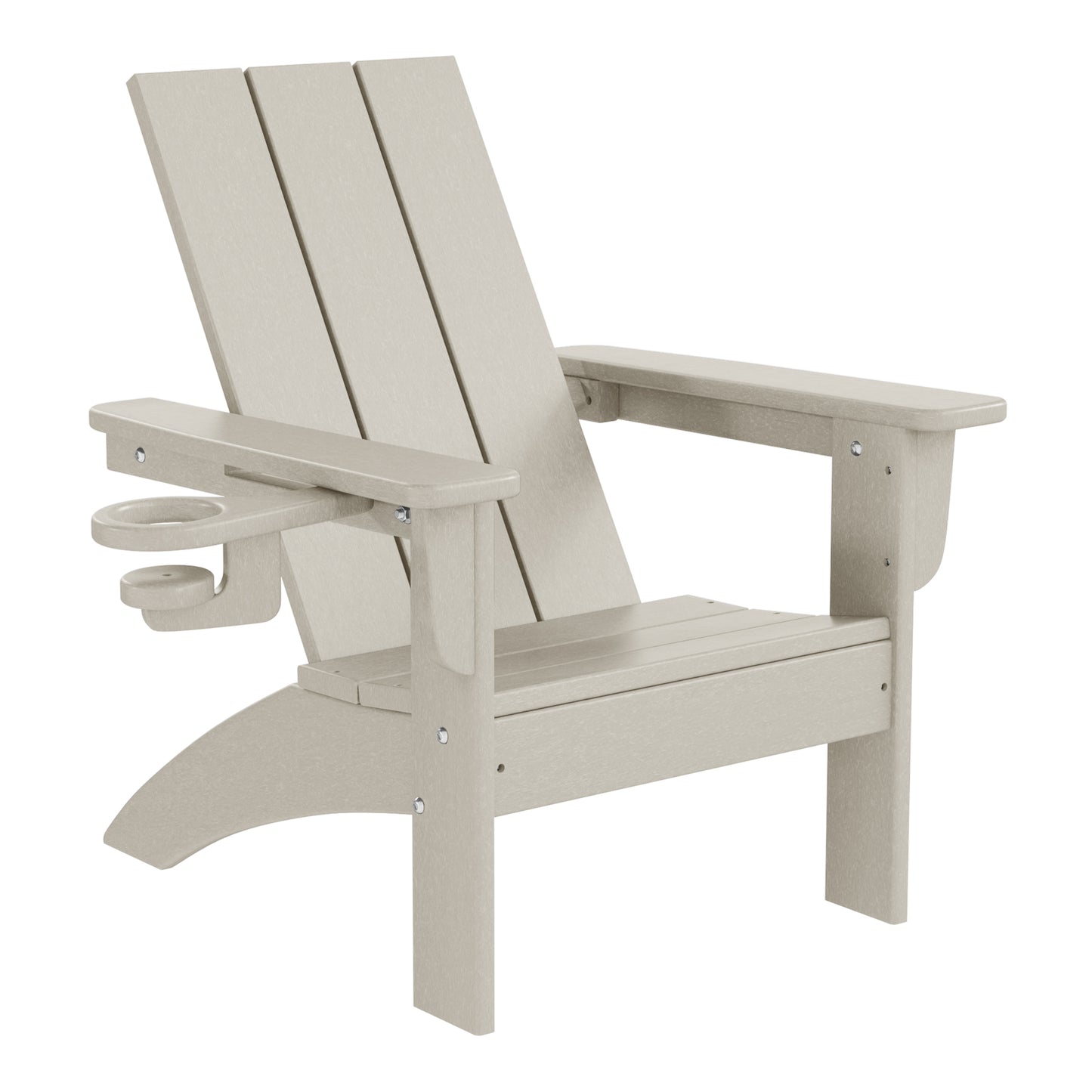 Tiny Terraces Kids Adirondack Chair with Cup Holder (Set of 2)