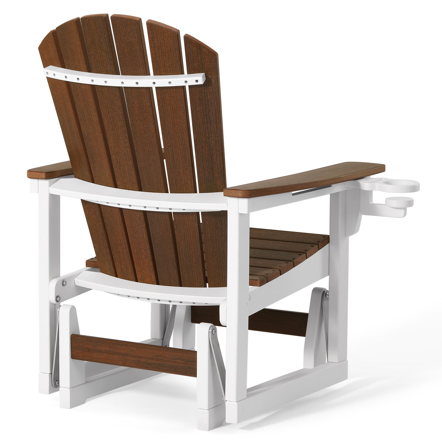 Heritage Ridge Adirondack Glider With Cup Holder