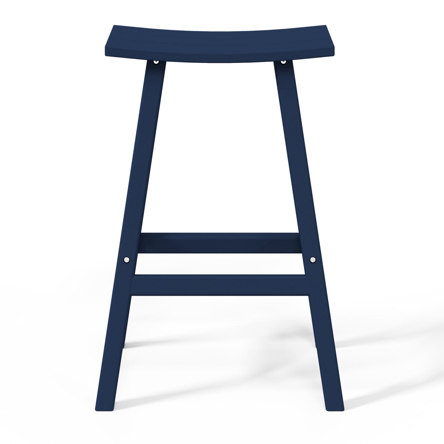 Stockholm All-Weather Outdoor Saddle Bar Stool (29" Height)