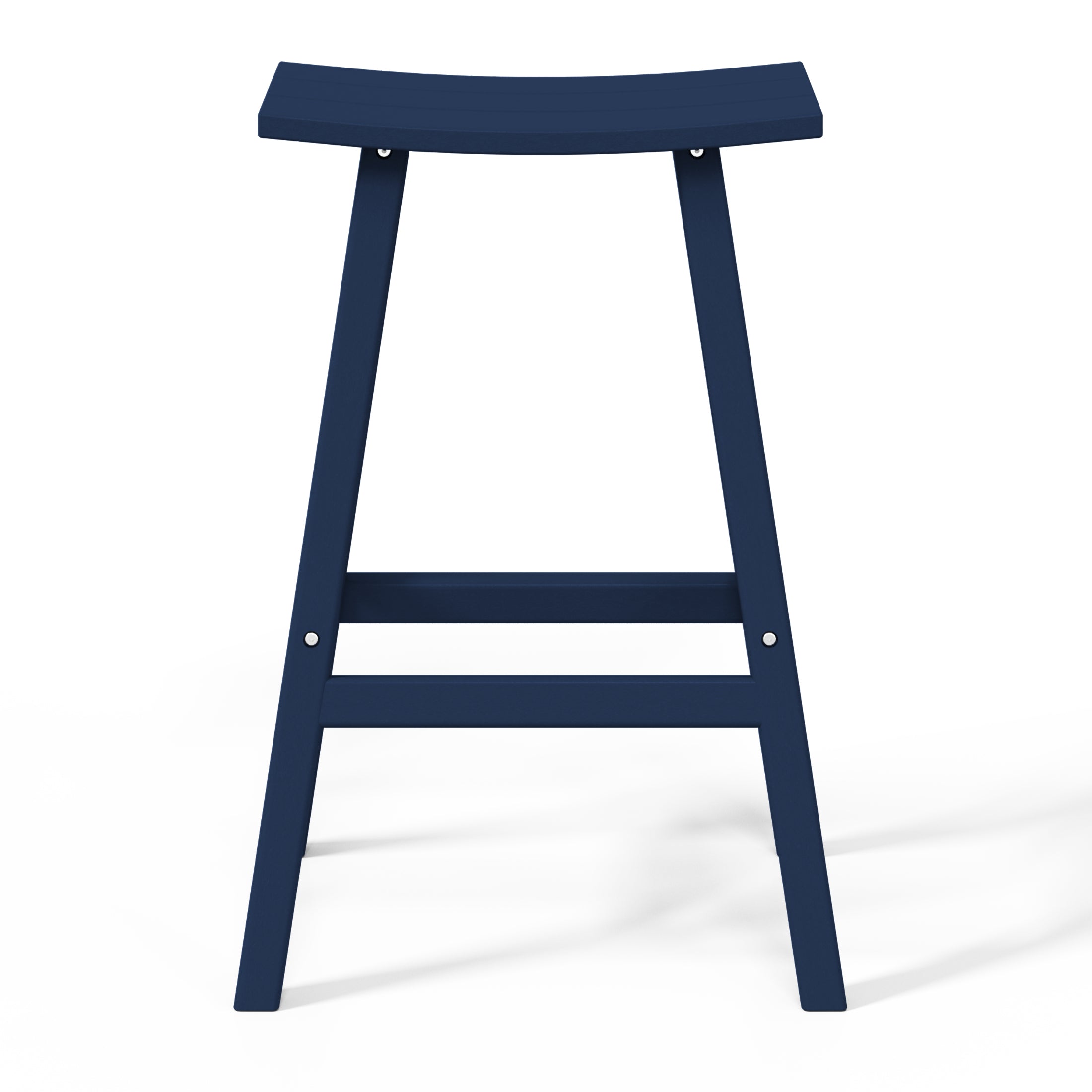Stockholm All-Weather Outdoor Saddle Bar Stool (29" Height)