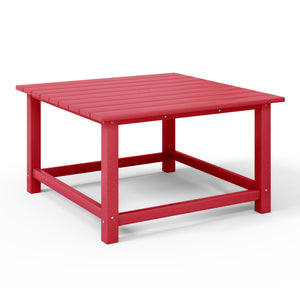 Tuscany All-Weather Outdoor Square Coffee Table (31" Top)