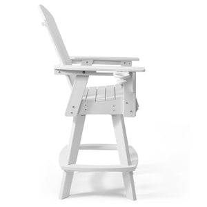 Chatham Adirondack Swivel Bar Chair with Cup Holder