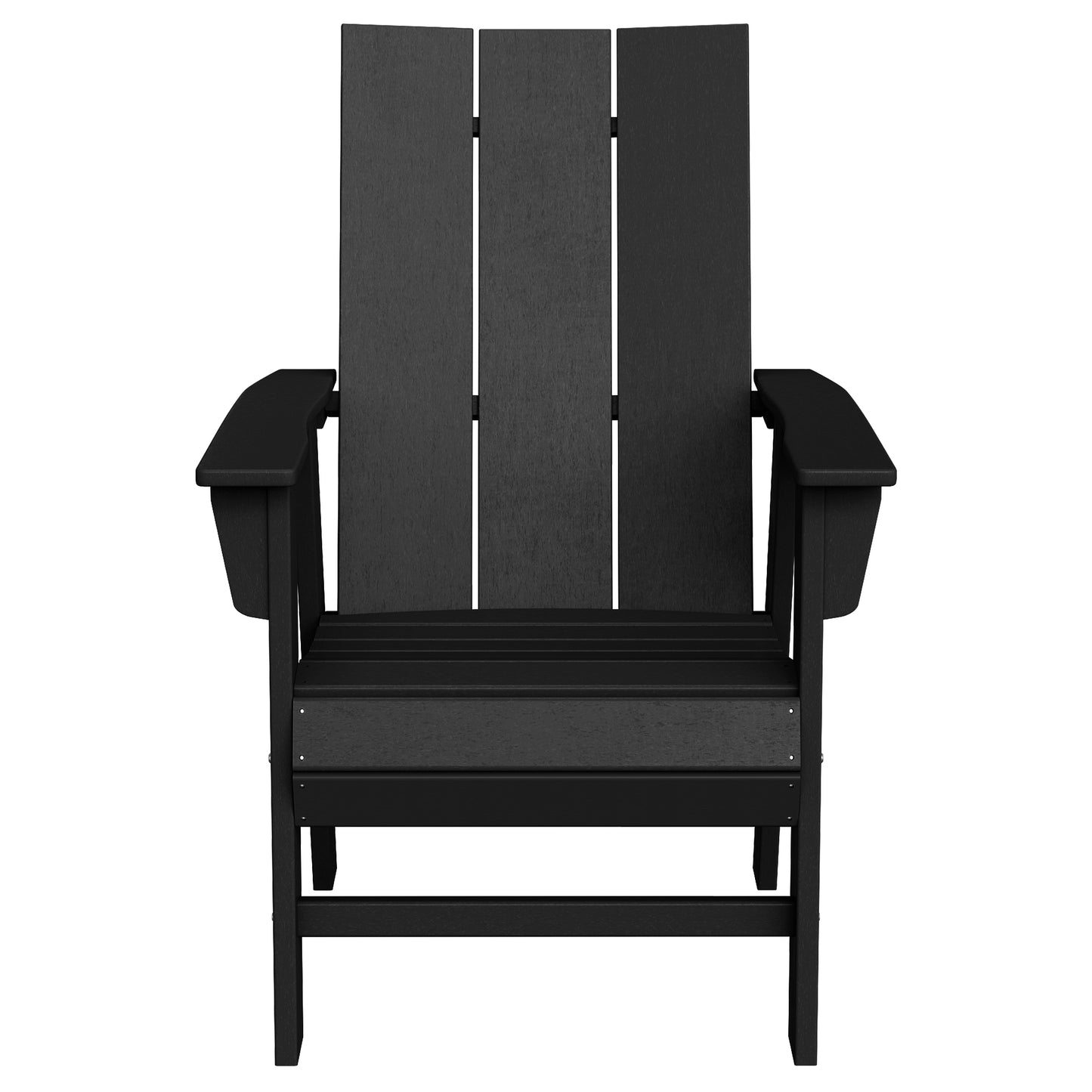 Malibu Modern All-Weather Outdoor Contoured Adirondack Dining Chair