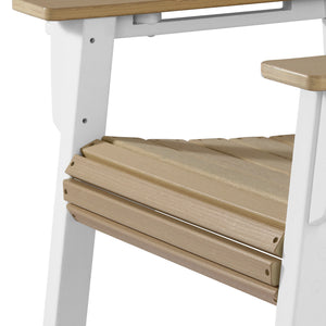 Heritage Ridge Adirondack Bar Chair With Cup Holder