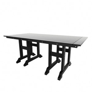 Tuscany All-Weather Outdoor Rectangular Dining Table (71" x 37" Top)