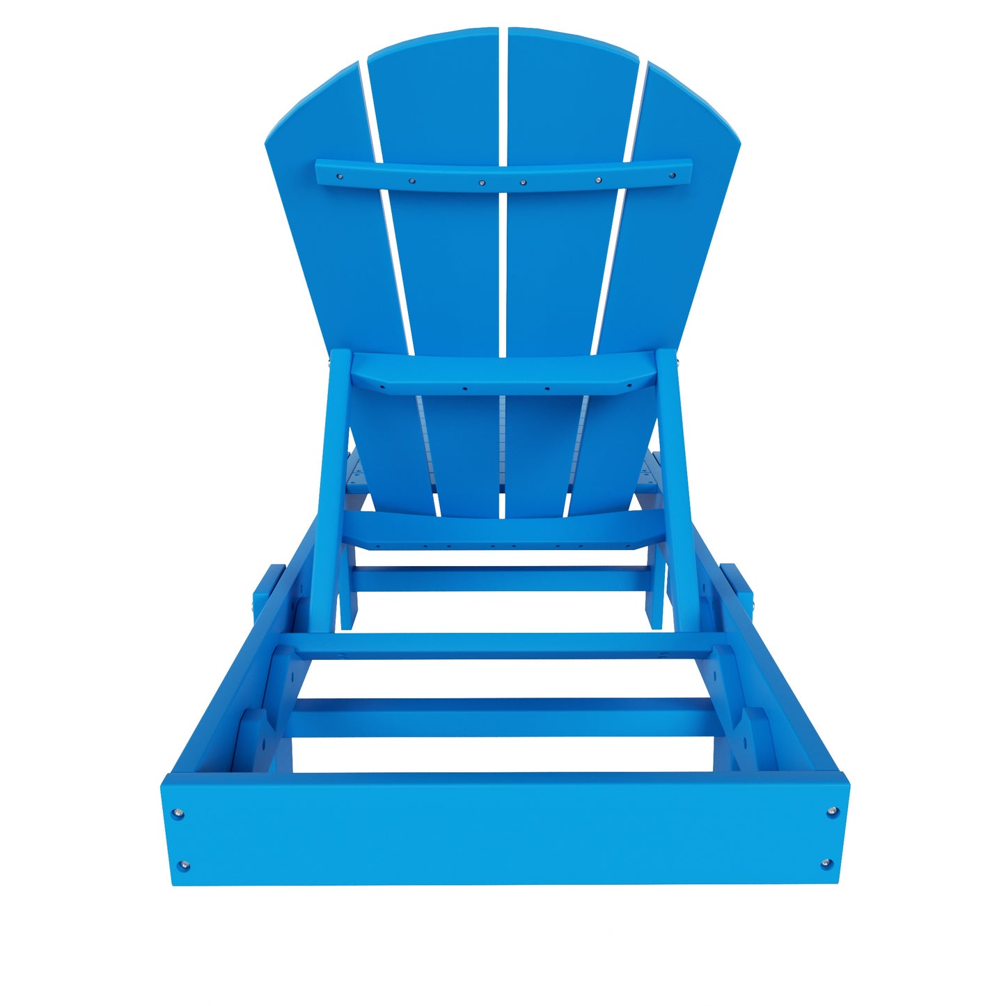 Chatham All-Weather Outdoor Adirondack Reclining Sun Lounger With Wheels