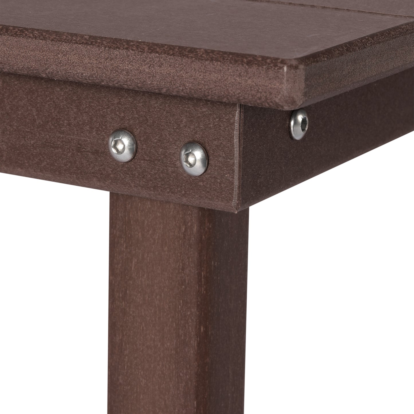 Tuscany All-Weather Outdoor 65" Trestle Dining Bench