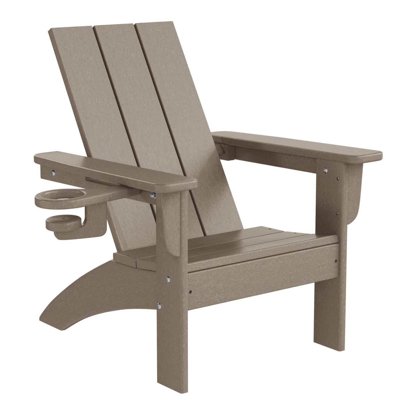 Tiny Terraces Kids Adirondack Chair with Cup Holder (Set of 2)