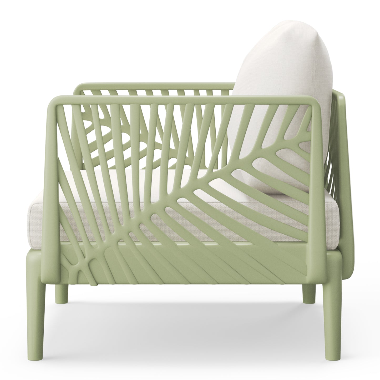 Polyform Deep Seating Club Chair with Cushions