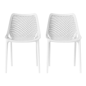 Polyform Stacking Dining Side Chair (Set of 2)