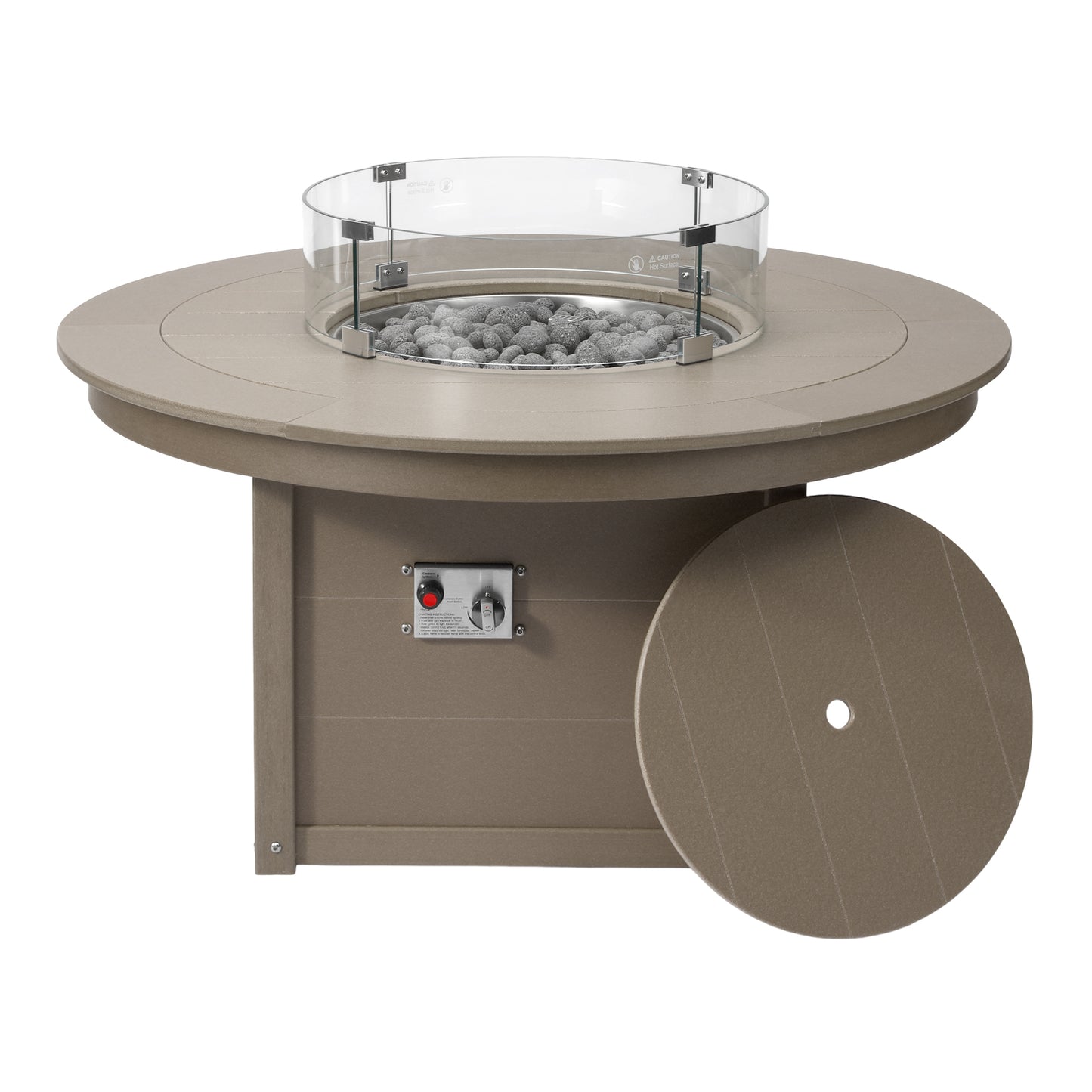 Sedona Round 47" Fire Pit Table