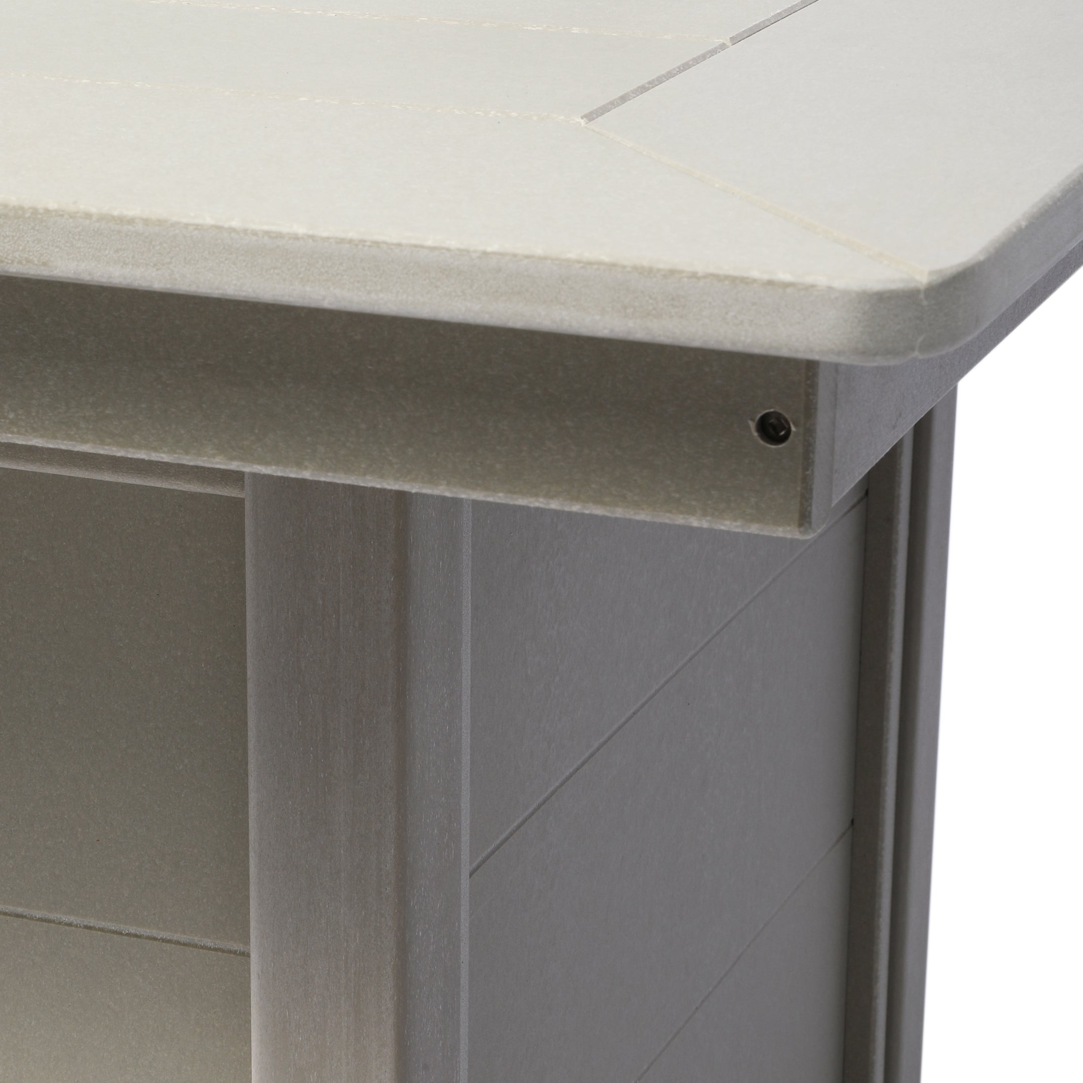 Sedona Rectangular 34" X 46" Counter Fire Pit Table