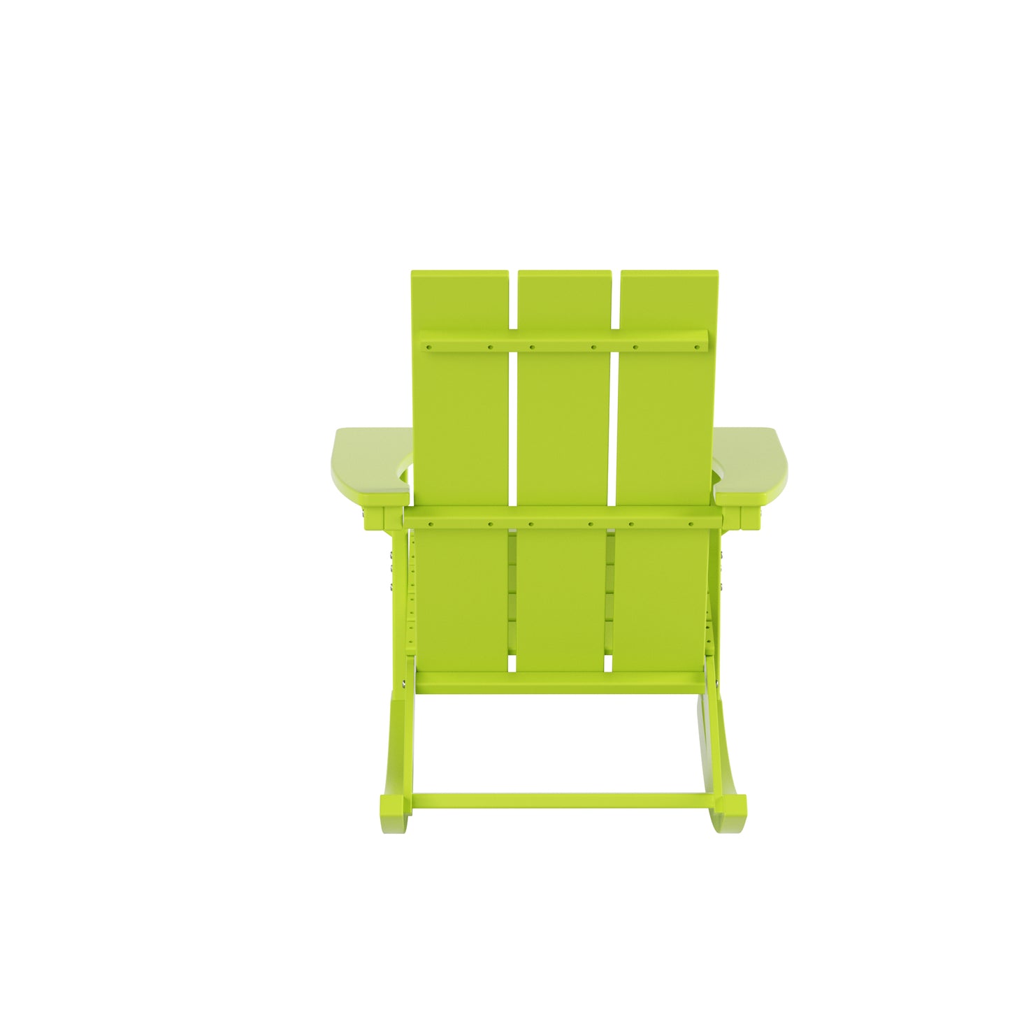 Malibu Modern All-Weather Outdoor Rocking Adirondack Chair