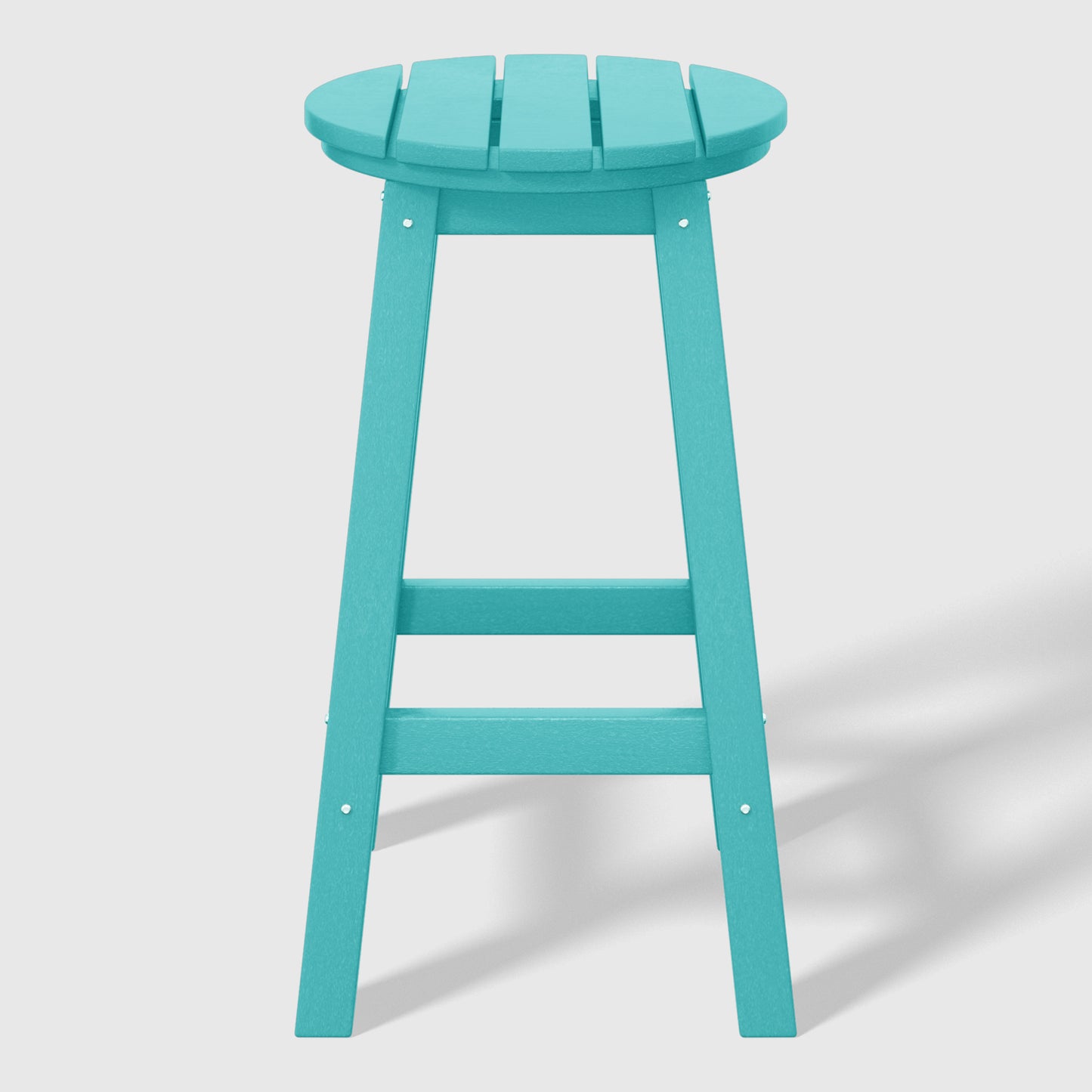 Stockholm All-Weather Outdoor Round Counter Stool (24" Height)
