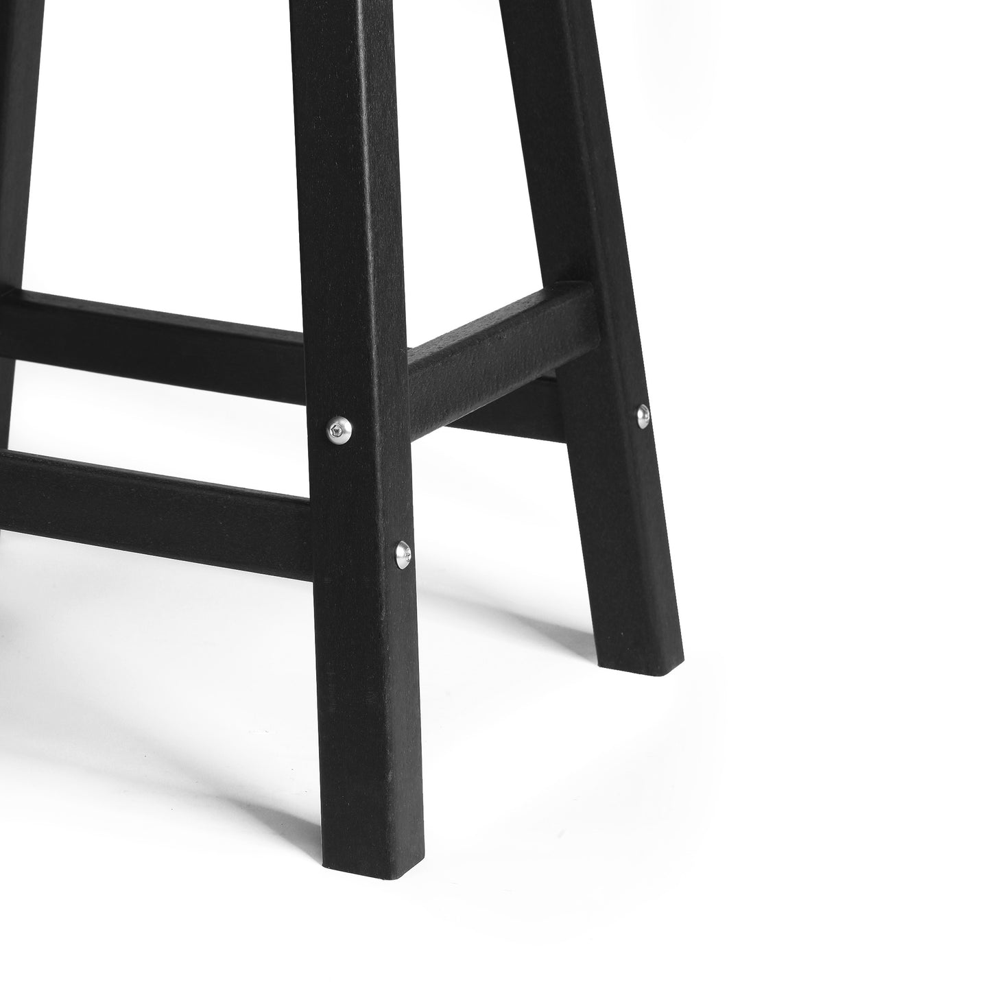 Stockholm All-Weather Outdoor Saddle Counter Stool (24" Height)