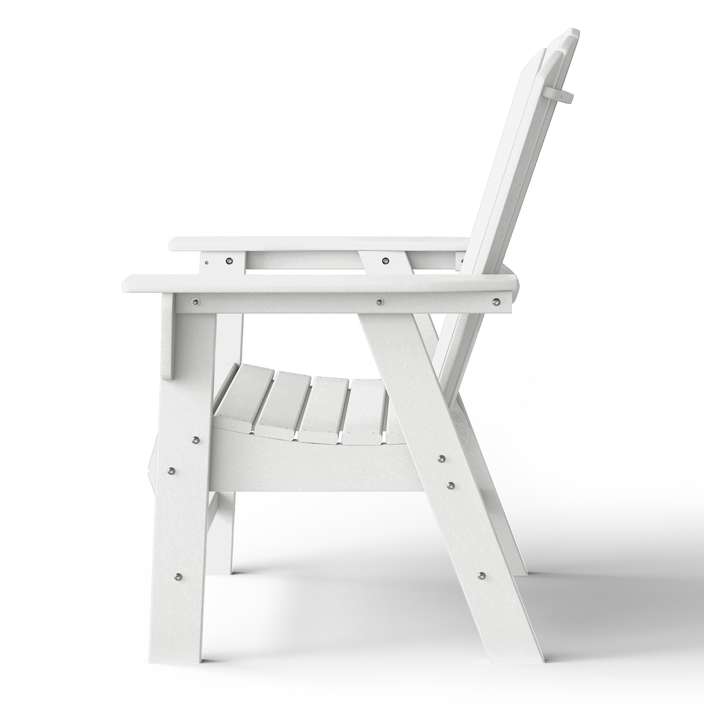 Westport All-Weather Outdoor Classic Adirondack Dining Chair