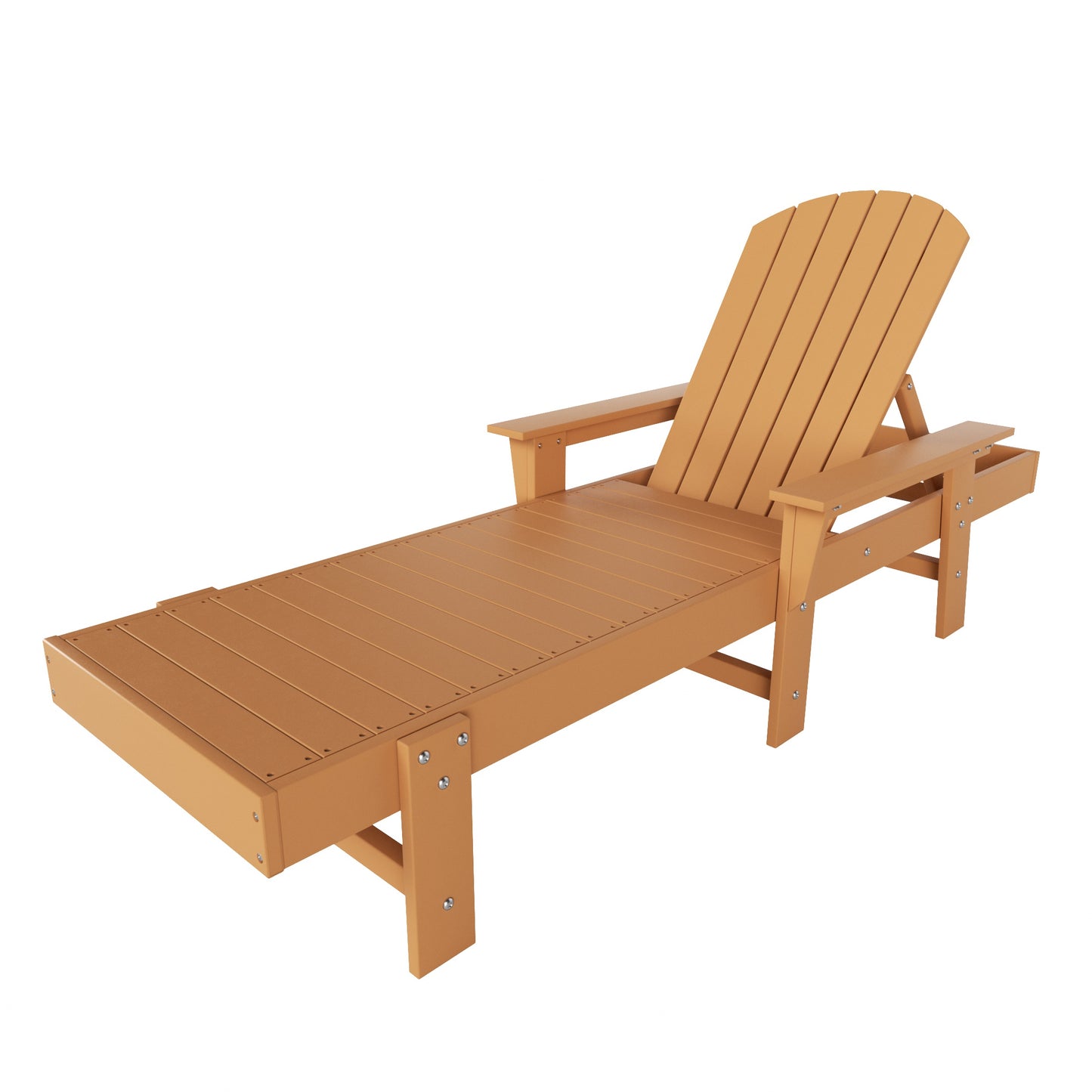 Westport Classic All-Weather Outdoor Adirondack Reclining Sun Lounger With Arms Rests
