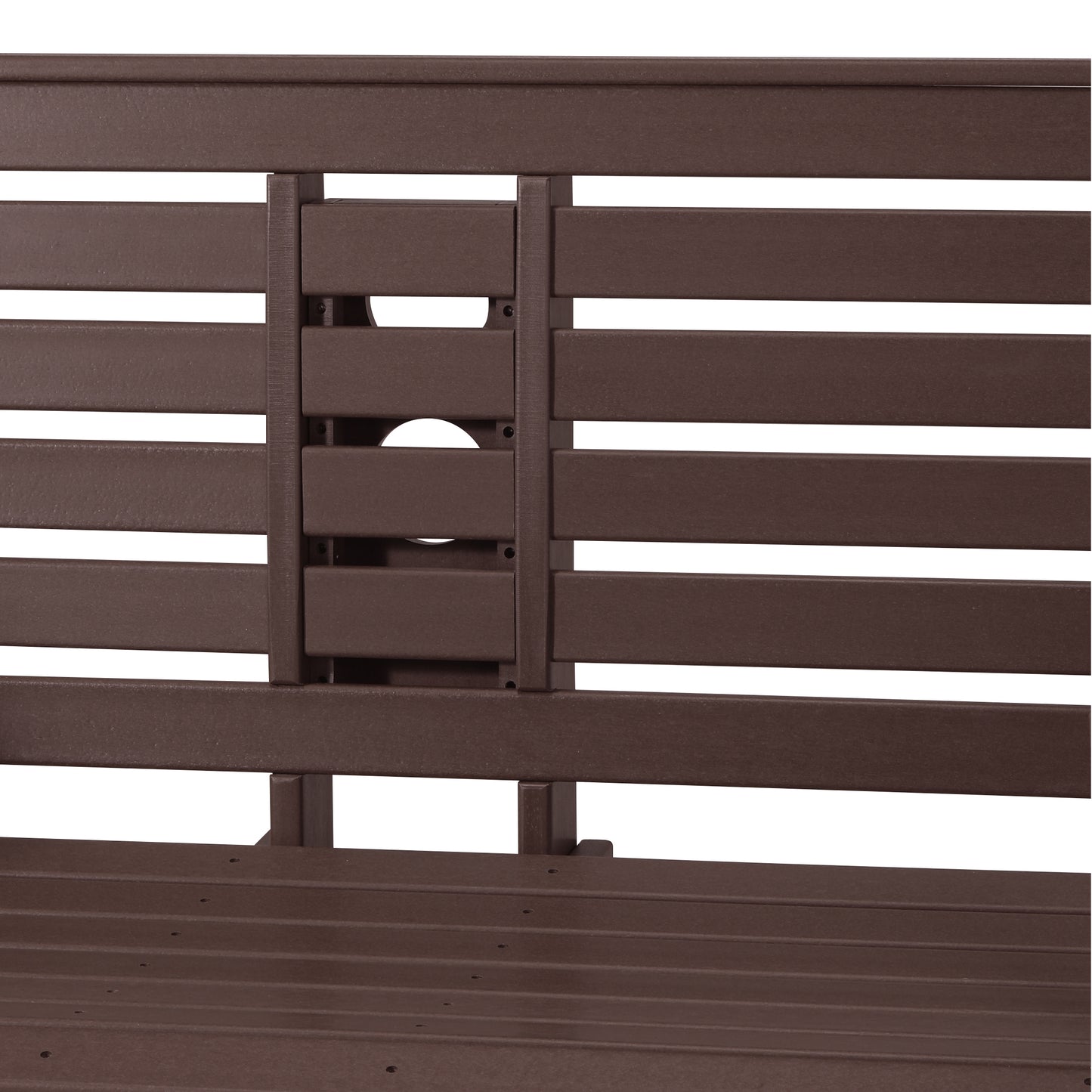 Charleston 54" Porch Swing with Folding Cup Holder