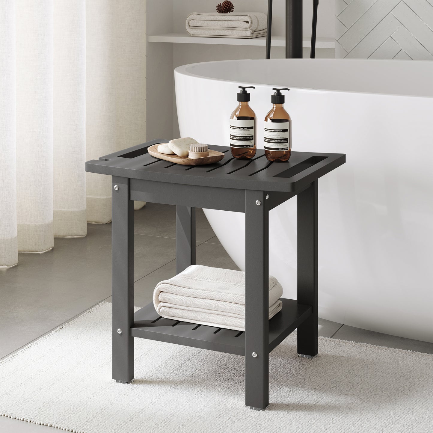 Cascade Bathroom Bench/Table