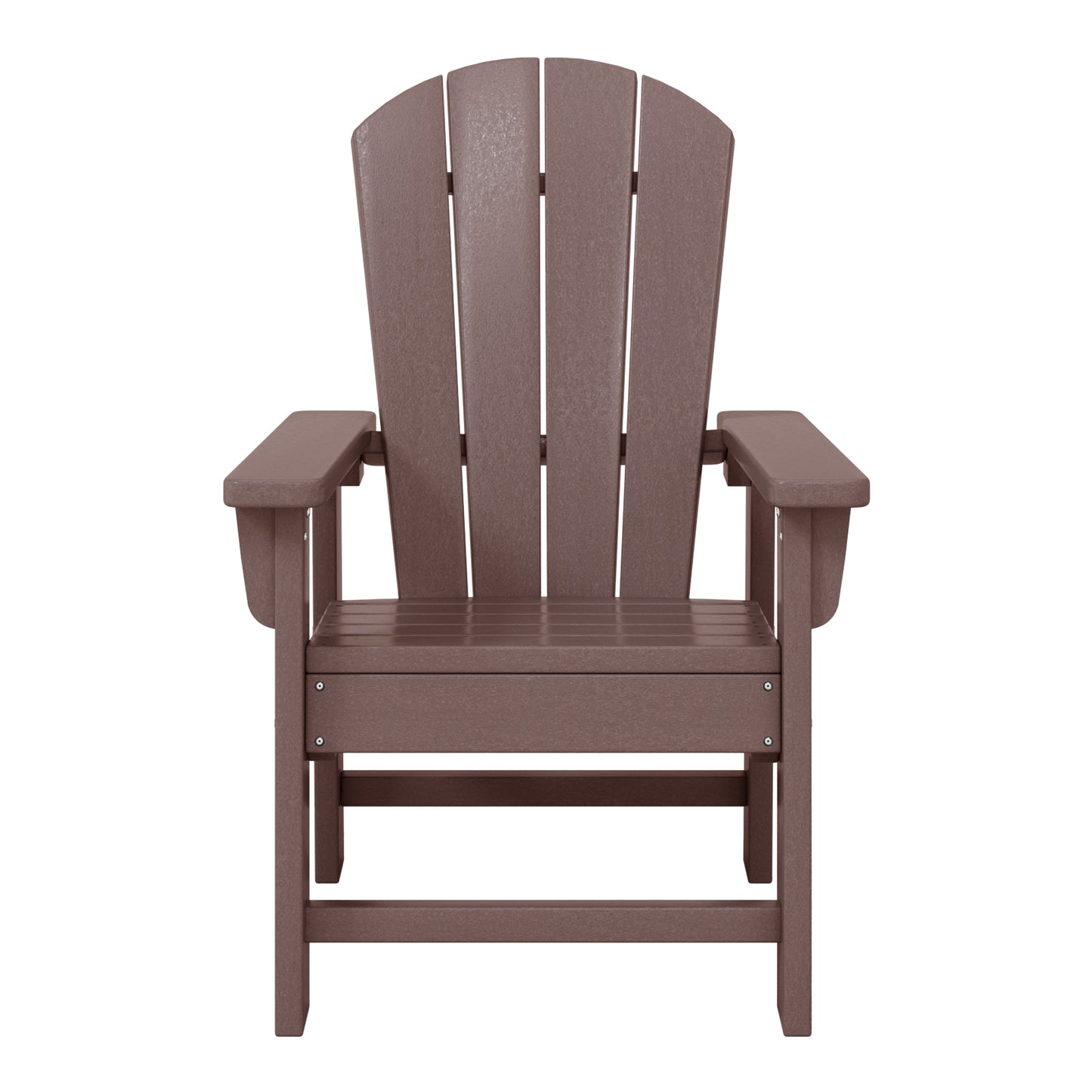 Tiny Terraces Kids' All-Weather Outdoor Poly Adirondack Chair