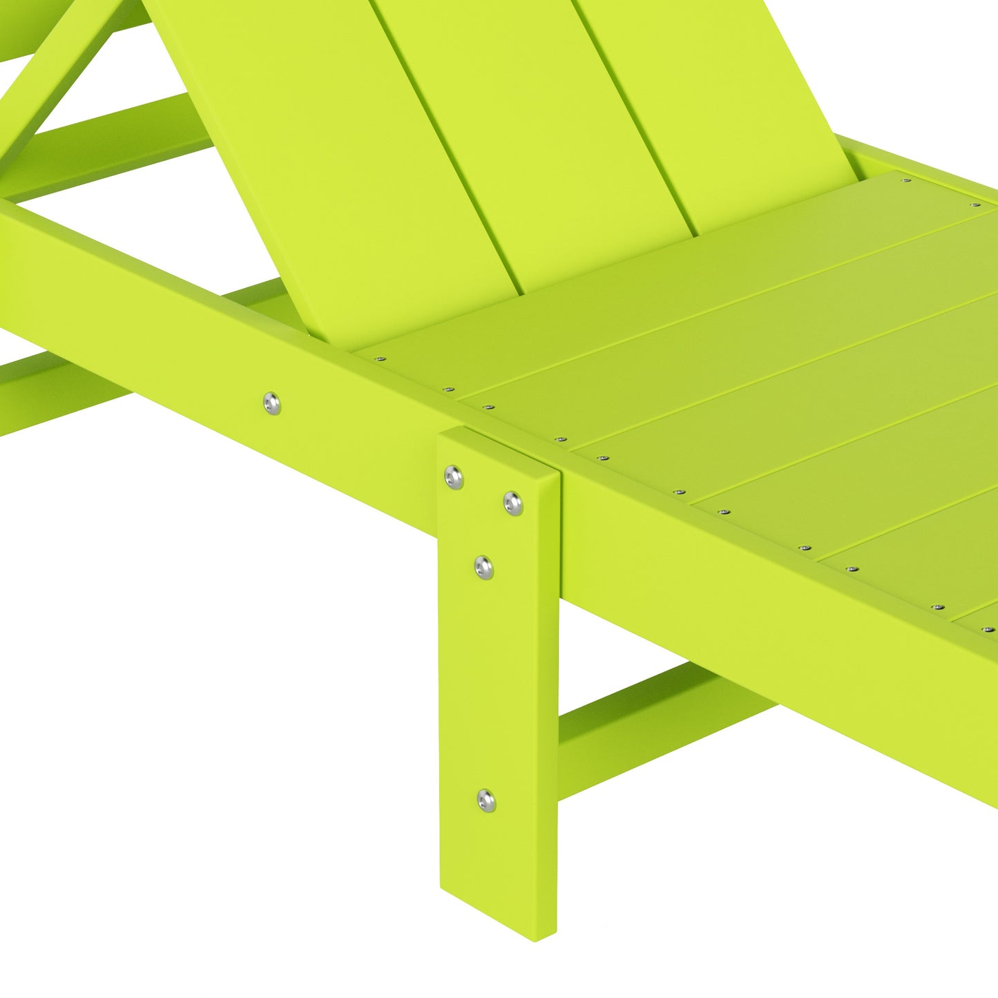 Malibu Modern All-Weather Outdoor Reclining Sun Lounger With Wheels