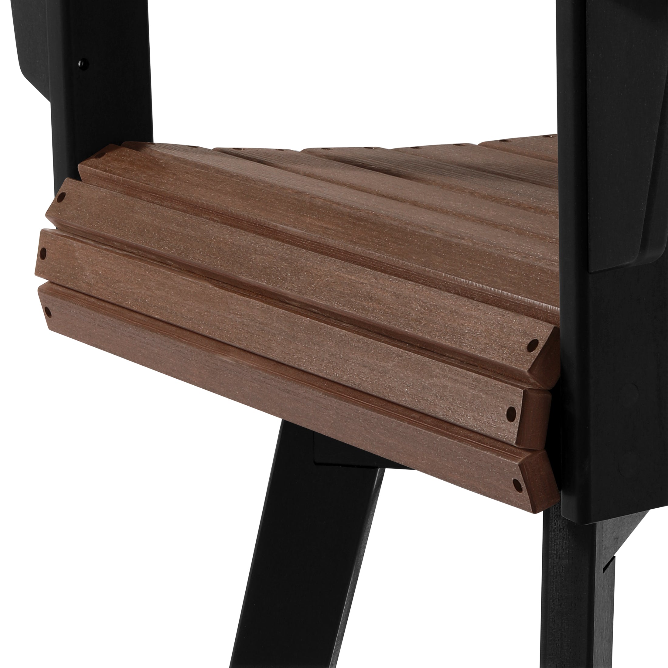 Heritage Ridge Adirondack Swivel Bar Chair With Cup Holder