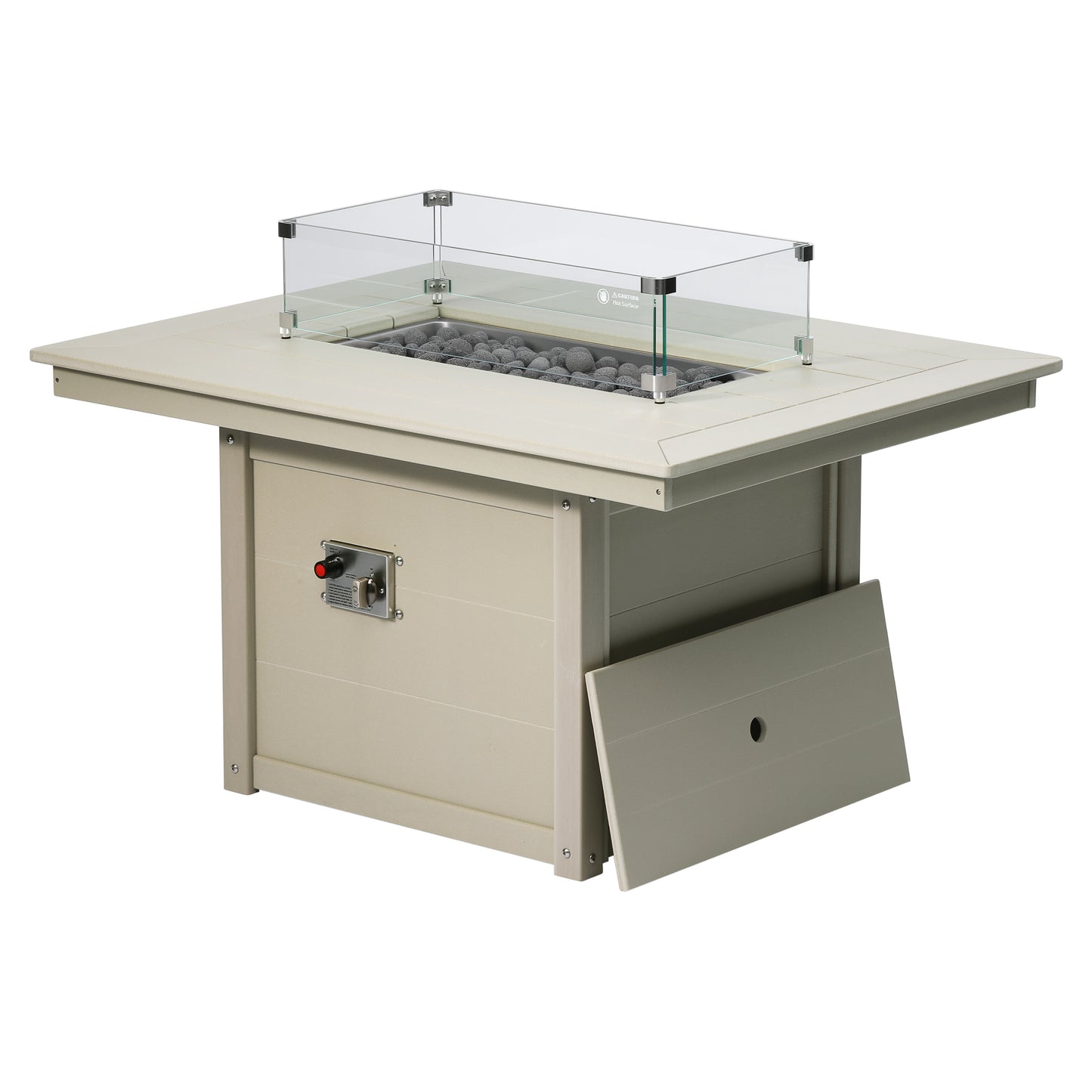 Sedona Rectangular 34" X 46" Fire Pit Table