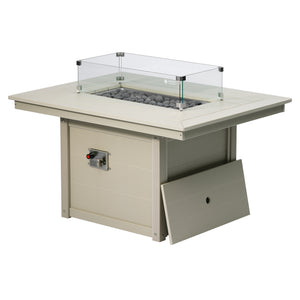 Sedona Rectangular 34" X 46" Fire Pit Table