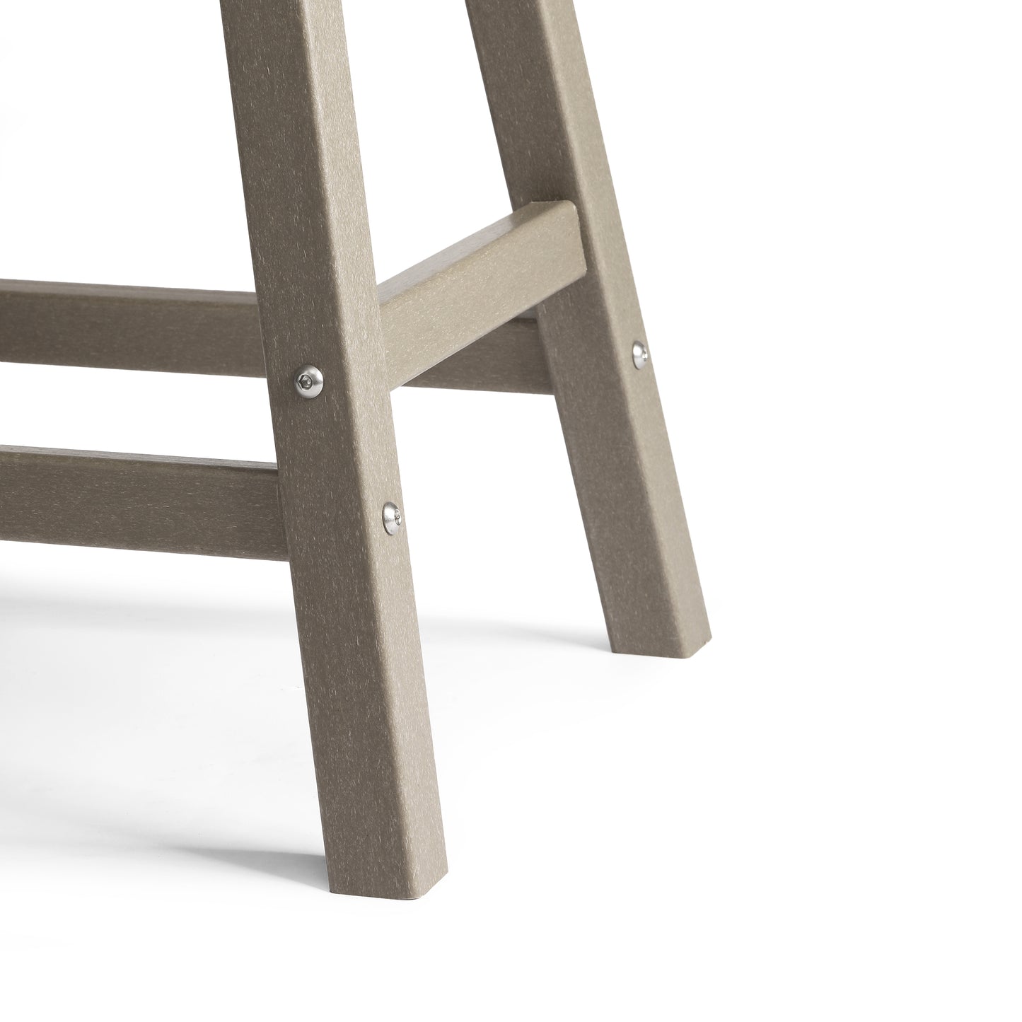 Stockholm All-Weather Outdoor Saddle Counter Stool (24" Height)