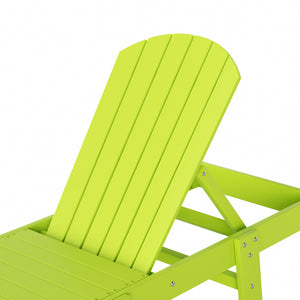 Westport Classic All-Weather Outdoor Adirondack Reclining Sun Lounger