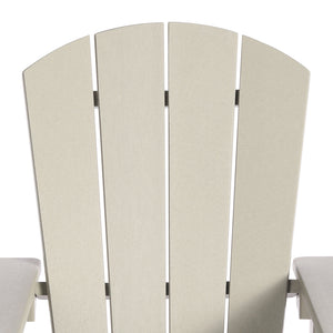 Tiny Terraces Kids' All-Weather Outdoor Poly Adirondack Chair