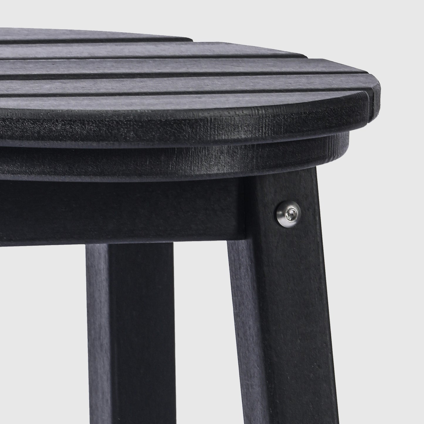 Stockholm All-Weather Outdoor Round Counter Stool (24" Height)