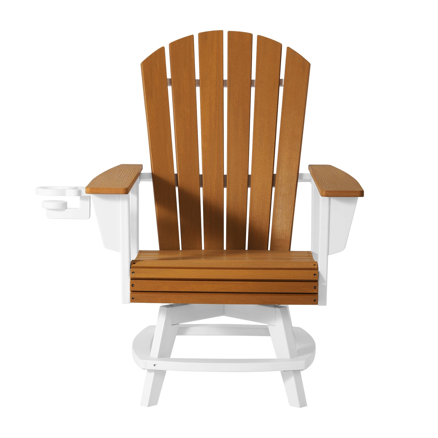 Heritage Ridge Adirondack Swivel Dining Chair With Cup Holder