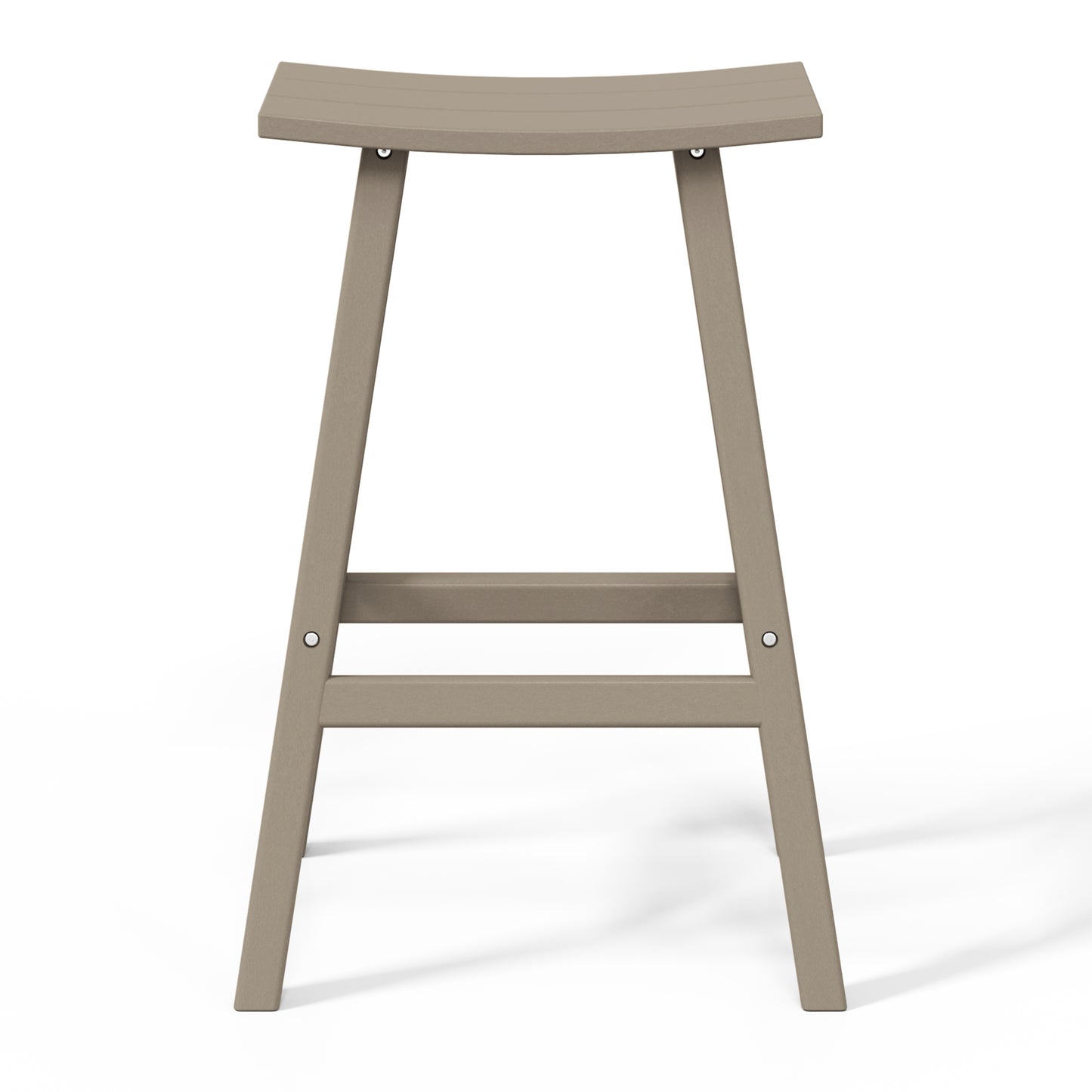 Stockholm All-Weather Outdoor Saddle Bar Stool (29" Height)