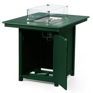 Sedona Rectangular 34" X 46" Counter Fire Pit Table