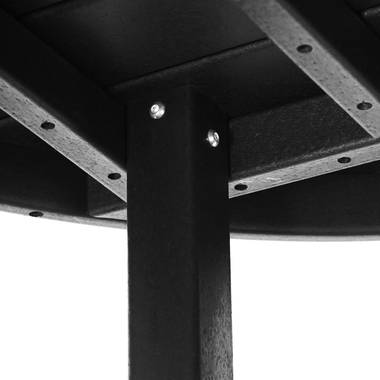 Tiny Terraces Kids' All-Weather Outdoor Round Dining Table (38" Wide)