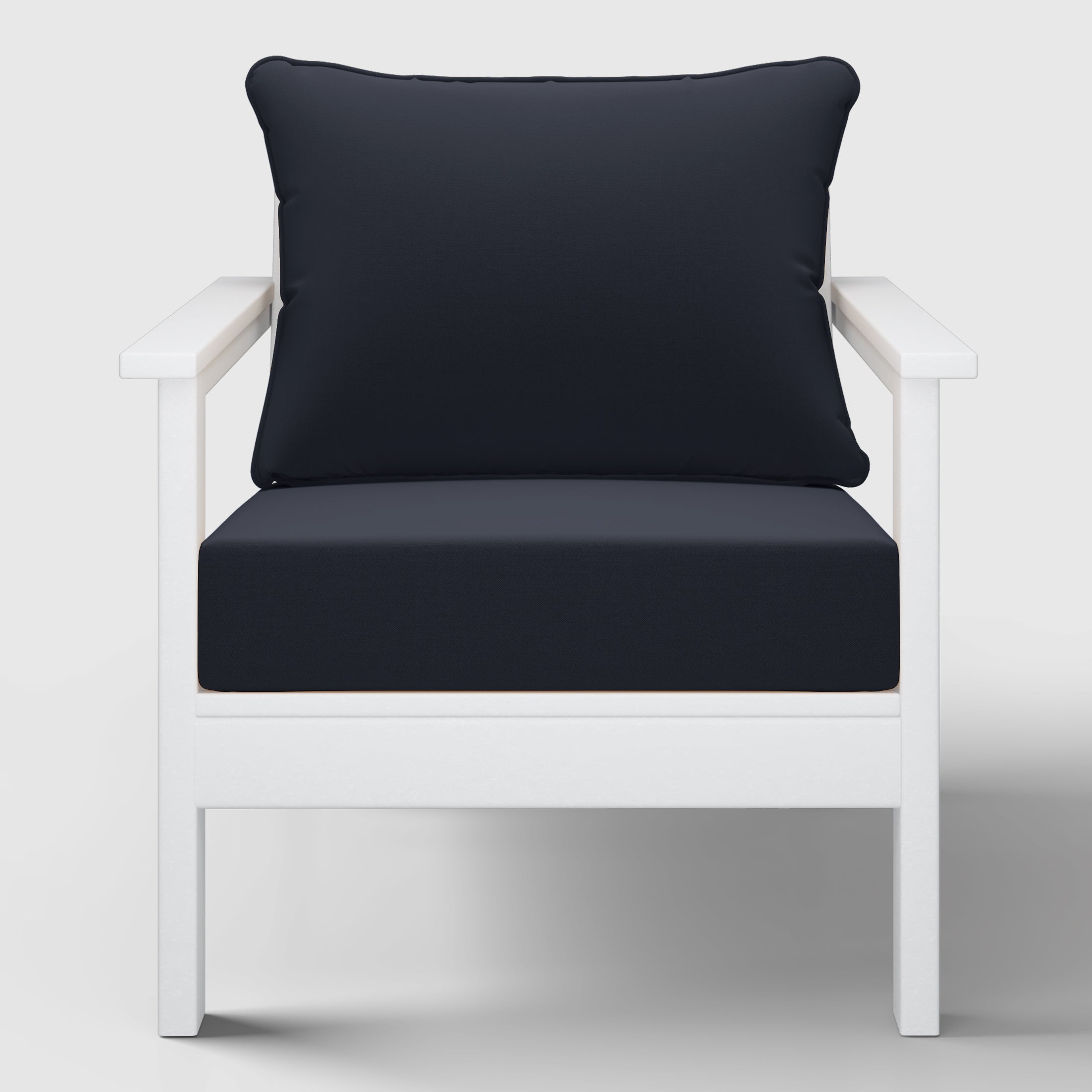 Scottsdale All-Weather Outdoor Modular Deep Seating Arm Chair (with Optional Cushions)