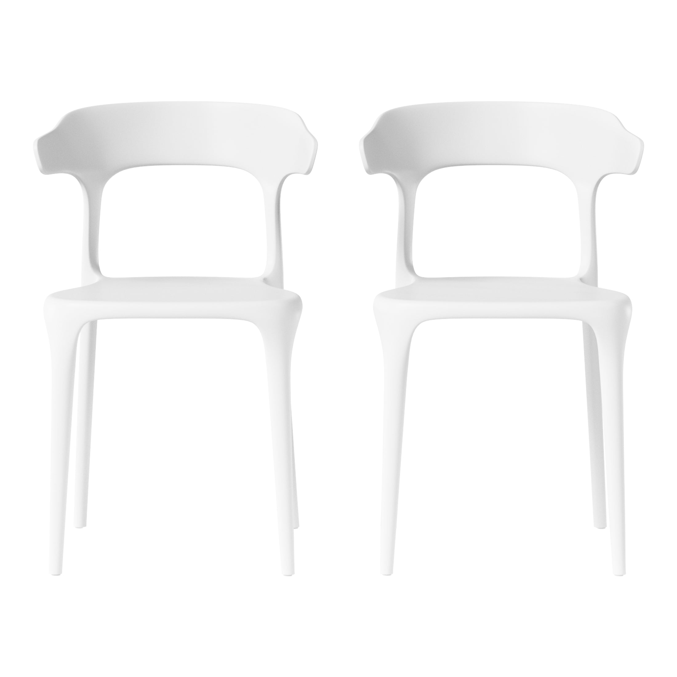 Polyform Stacking Dining Side Chair (Set of 2)
