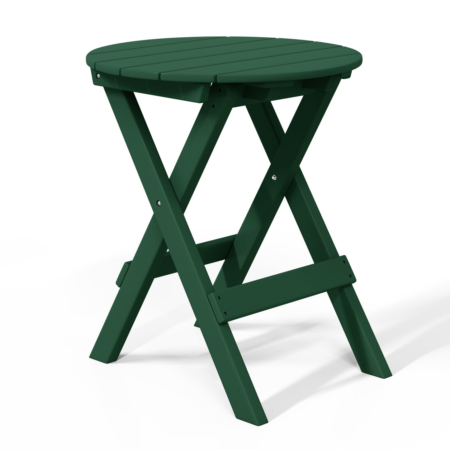 Tuscany All-Weather Outdoor Patio Round Folding Dining Table (24" Top)