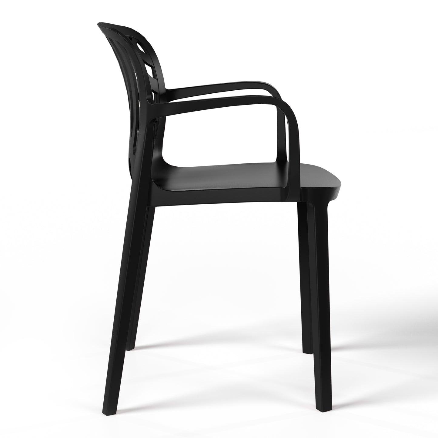 Polyform Stacking Dining Arm Chair (Set of 2)