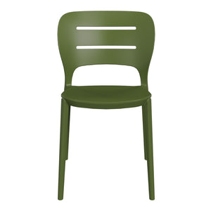 Patio Stacking Dining Side Chair (Set of 4)