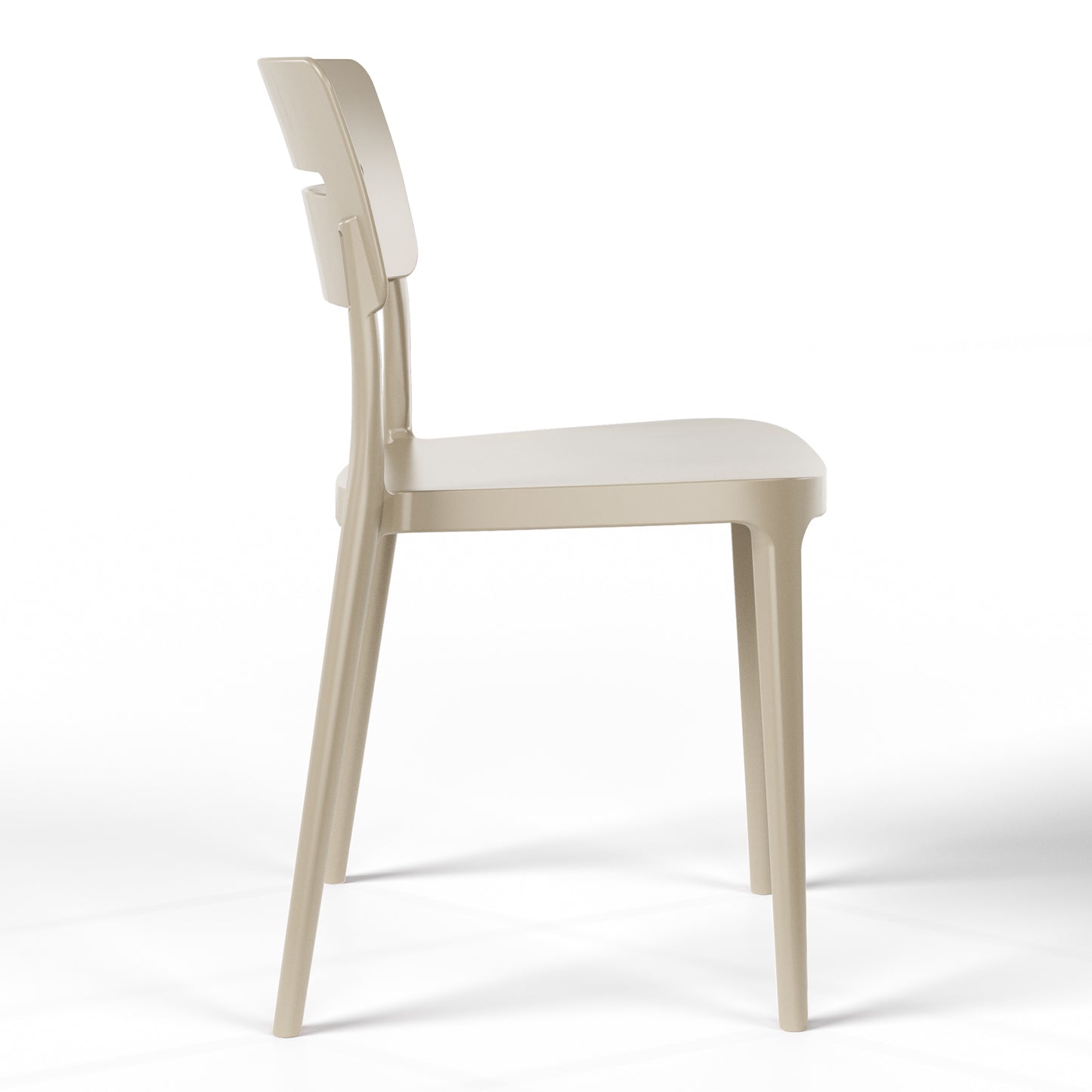 Polyform Stacking Dining Side Chair (Set of 4)