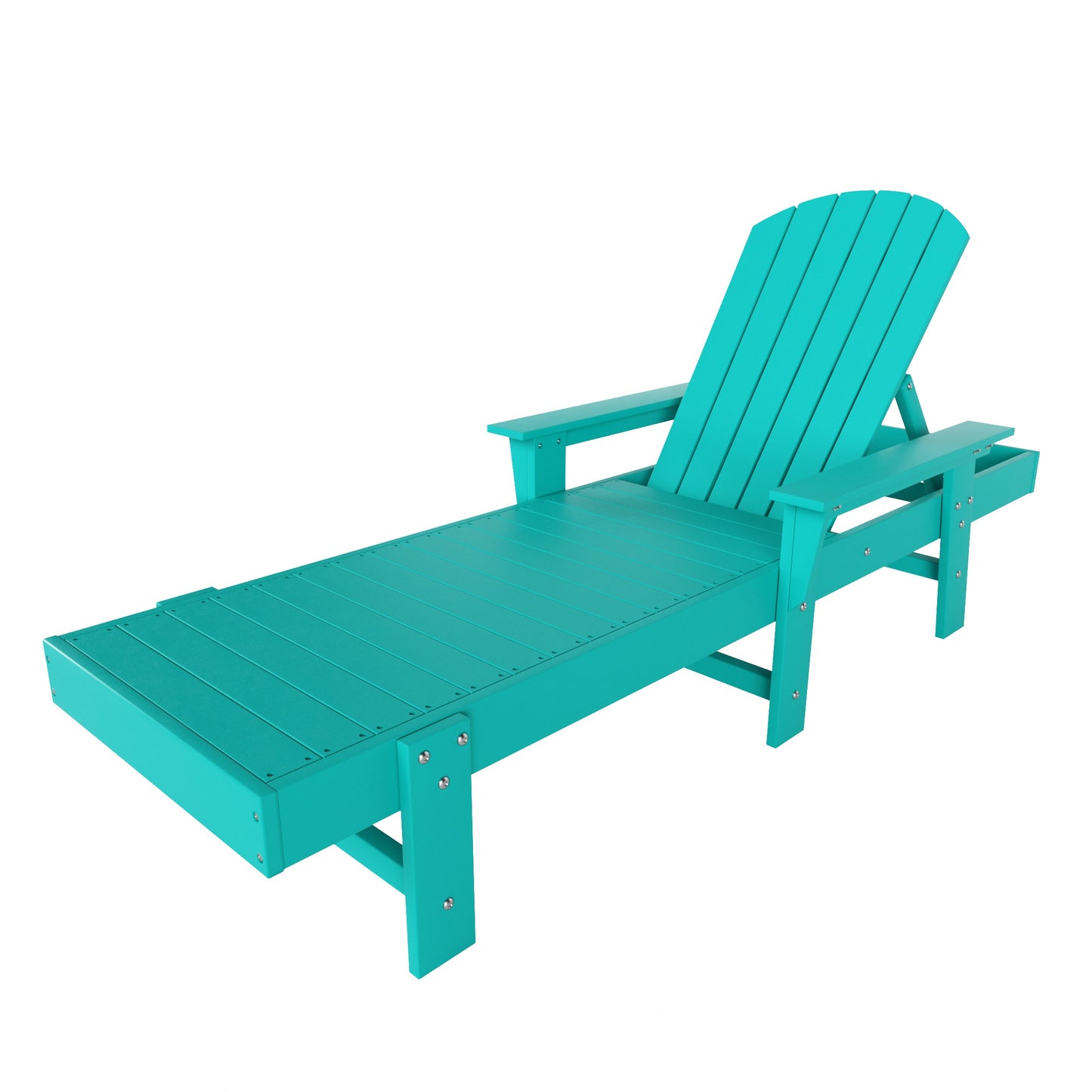 Westport Classic All-Weather Outdoor Adirondack Reclining Sun Lounger With Arms Rests