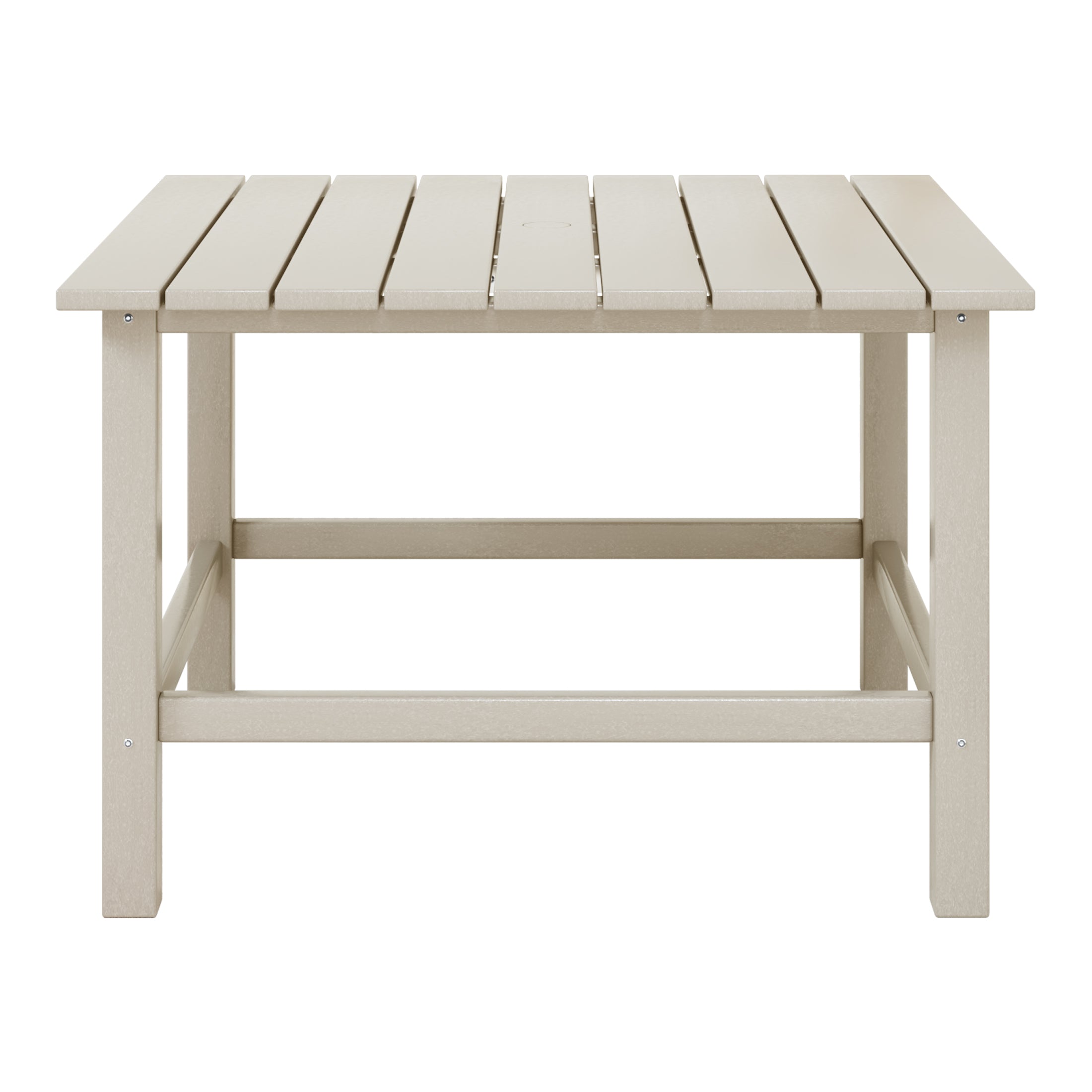 Tiny Terraces Kids' All-Weather Outdoor Square Dining Table (31" Top)