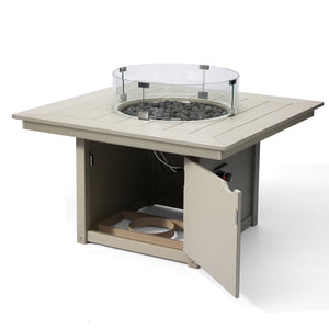 Sedona Square 42" Fire Pit Table
