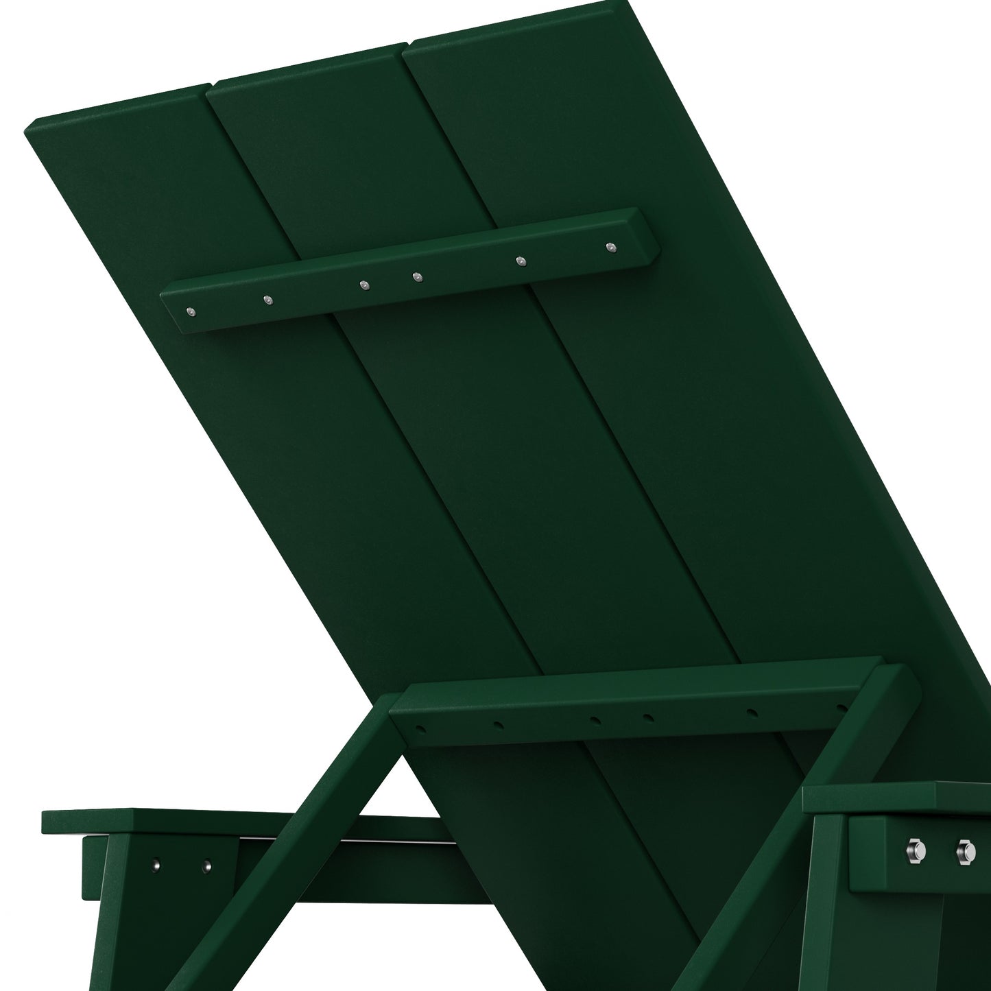Malibu Modern All-Weather Outdoor Reclining Sun Lounger With Arm Rests & Wheels