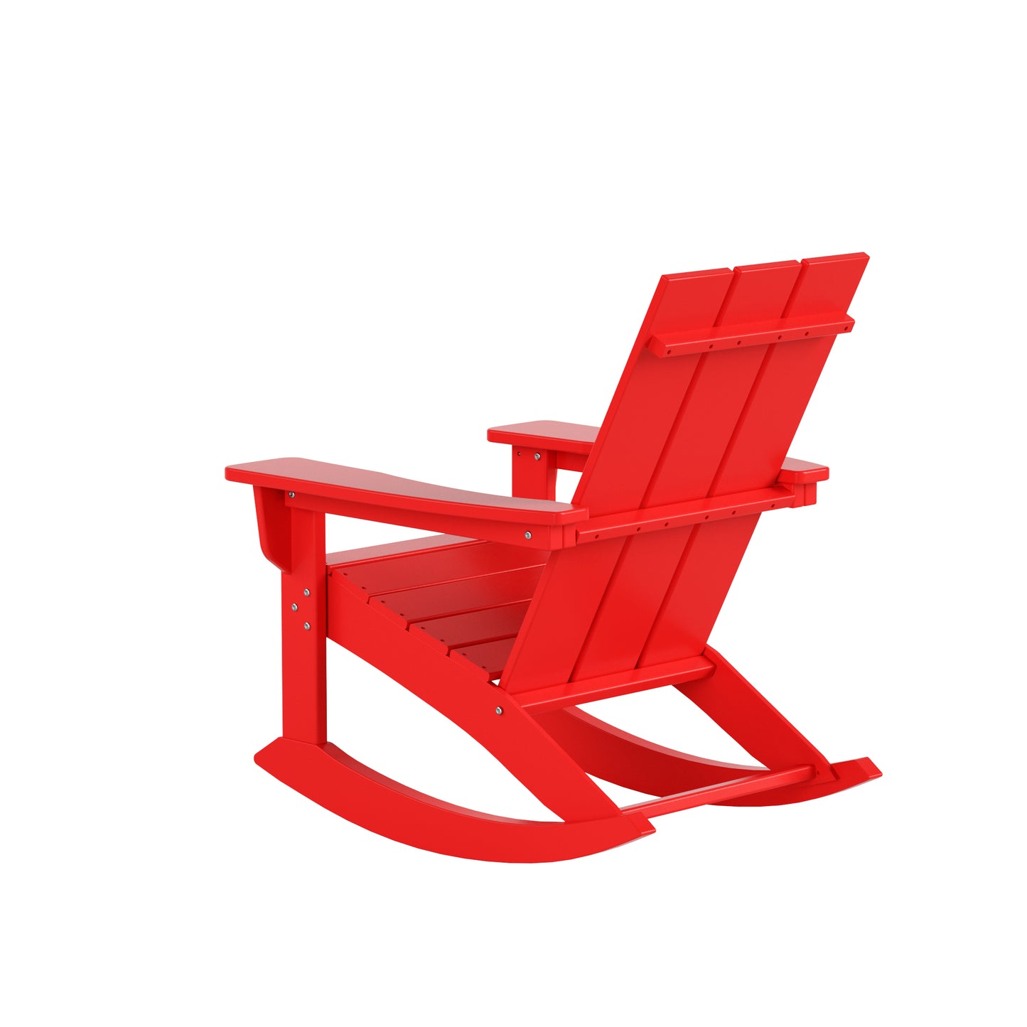 Malibu Modern All-Weather Outdoor Rocking Adirondack Chair